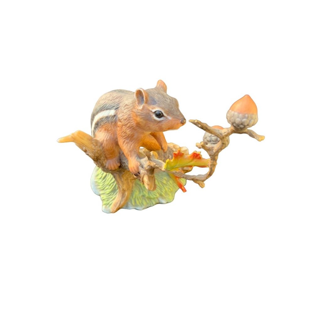 Lenox Porcelain - Woodland Eastern Chipmunk - Name of Piece; Autumn Adventure -